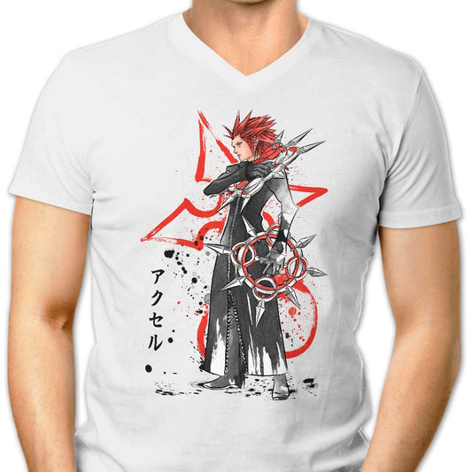 Watercolor Flurry - Men's V-Neck