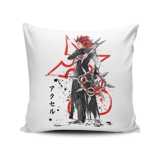 Watercolor Flurry - Throw Pillow