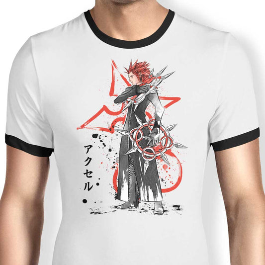 Watercolor Flurry - Ringer T-Shirt