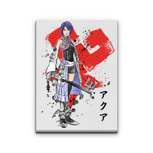 Watercolor Keyblade Master - Canvas Print