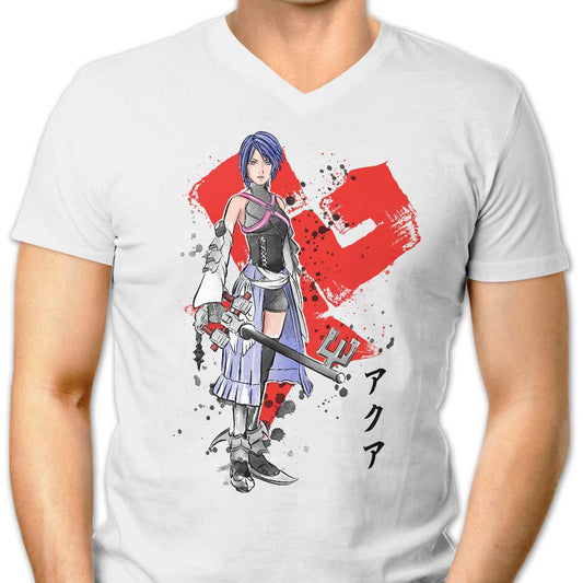 Watercolor Keyblade Master - Men's V-Neck