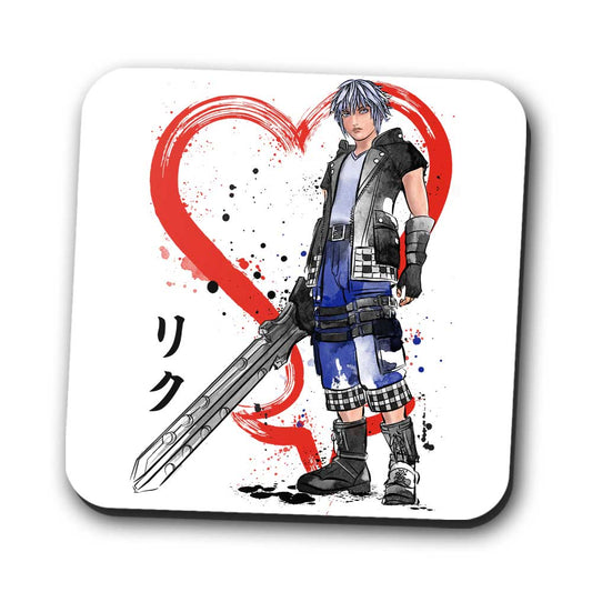 Watercolor Keyblade Wielder - Coasters