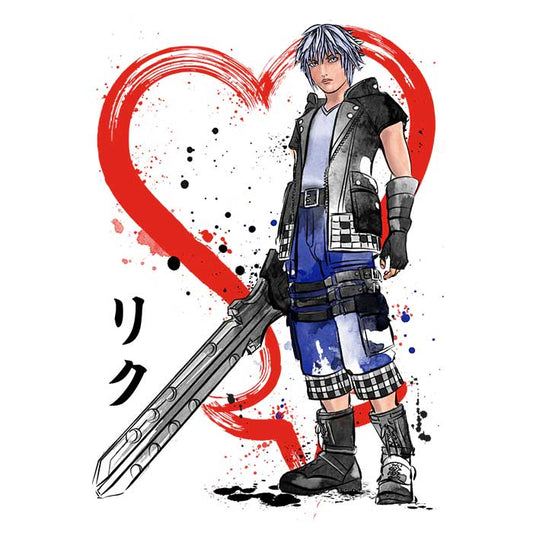 Watercolor Keyblade Wielder - Mousepad