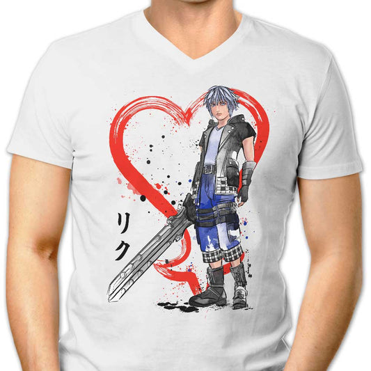 Watercolor Keyblade Wielder - Men's V-Neck
