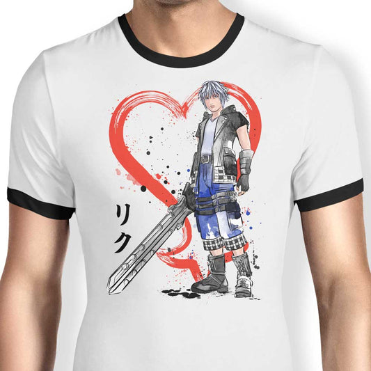 Watercolor Keyblade Wielder - Ringer T-Shirt