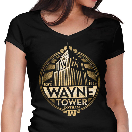 Wayne Tower - Women's V-Neck