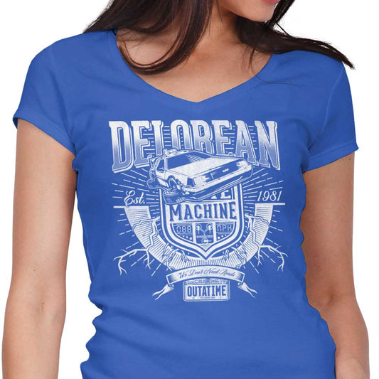 We Don't Need Roads - Women's V-Neck