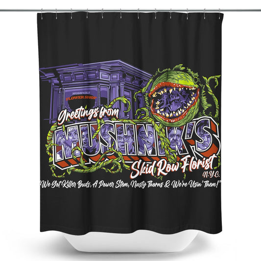 We Got Killer Buds - Shower Curtain