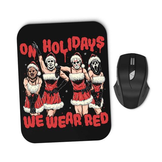 We Wear Red - Mousepad