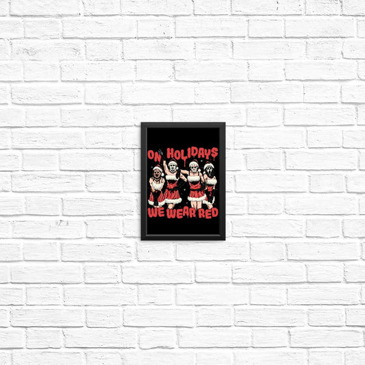 We Wear Red - Posters & Prints