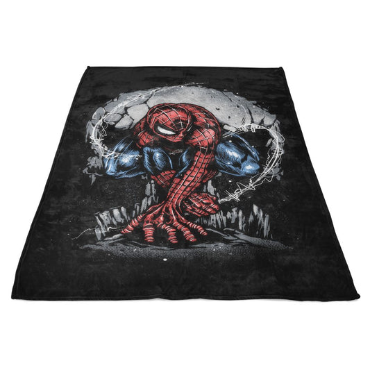 Web Swing and Punishment - Fleece Blanket