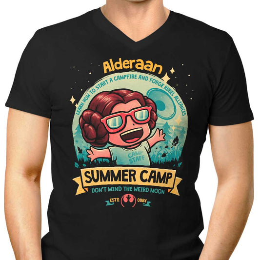 Weird Moon Summer Camp - Men's V-Neck
