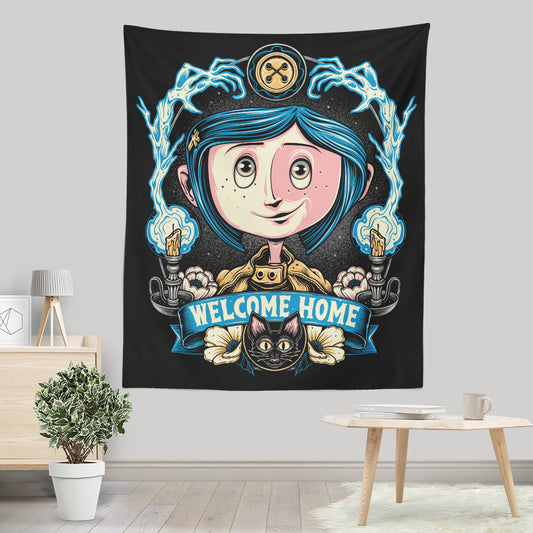 Welcome Home - Wall Tapestry