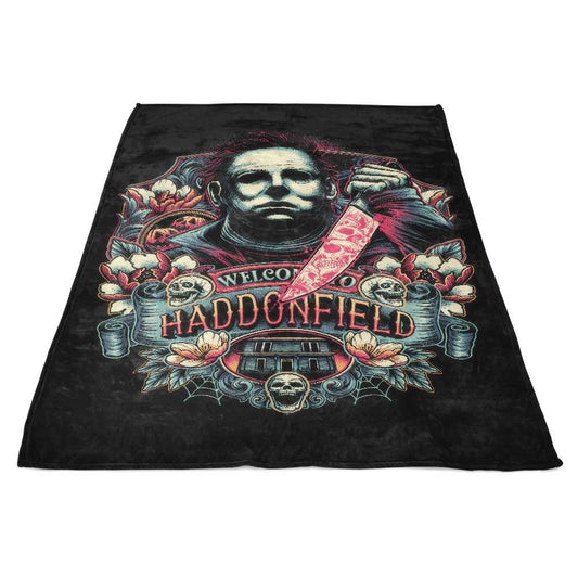 Welcome to Haddonfield - Fleece Blanket