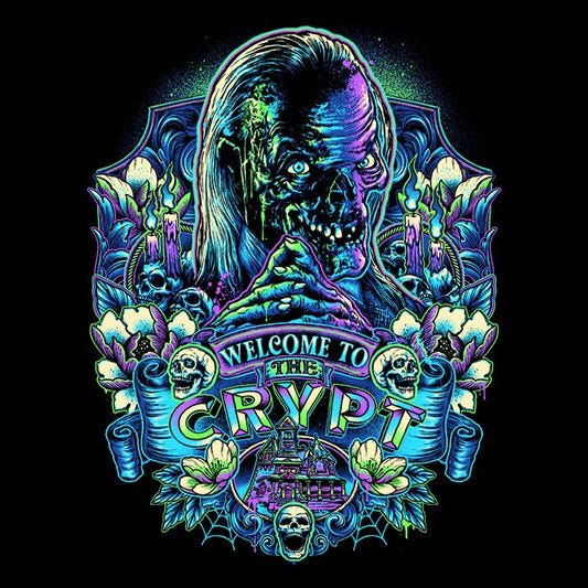 Welcome to the Crypt - Wall Tapestry