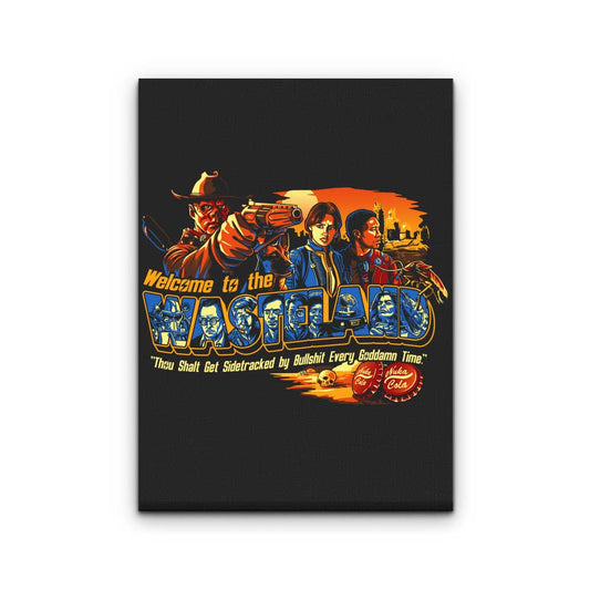 Welcome to the Wasteland - Canvas Print