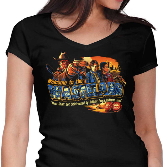 Welcome to the Wasteland - Women's V-Neck