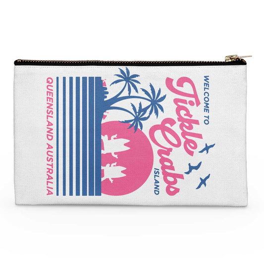 Welcome to Tickle Crabs Island - Accessory Pouch