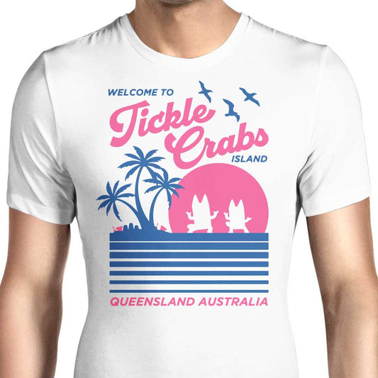 Welcome to Tickle Crabs Island - Men's Apparel