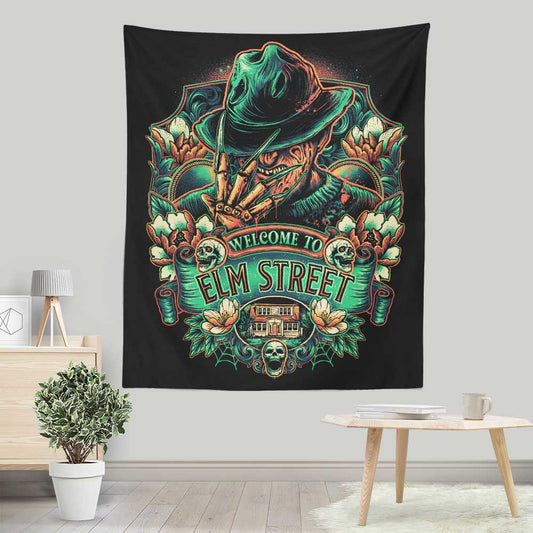 Welcome to Your Nightmare - Wall Tapestry