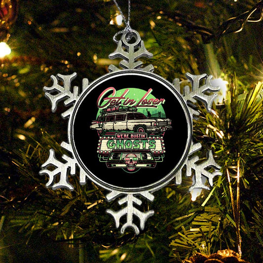 We're Bustin' Ghosts - Ornament