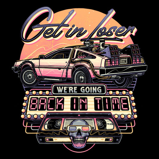 We're Going Back in Time - Men's V-Neck