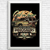 We're Running from Dinosaurs - Posters & Prints
