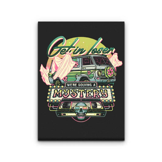 We're Solving a Mystery - Canvas Print