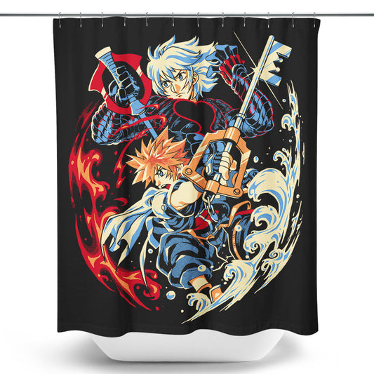 What's in Your Heart - Shower Curtain