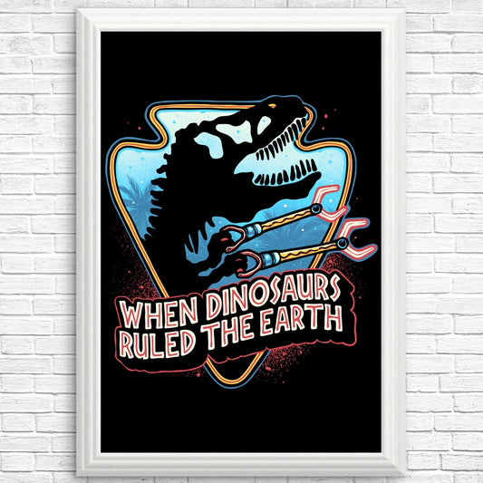 When Dinosaurs Ruled the Earth - Posters & Prints
