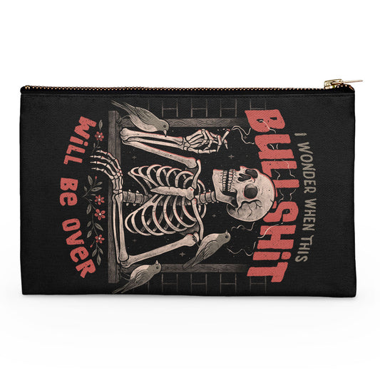 When Will it Be Over - Accessory Pouch