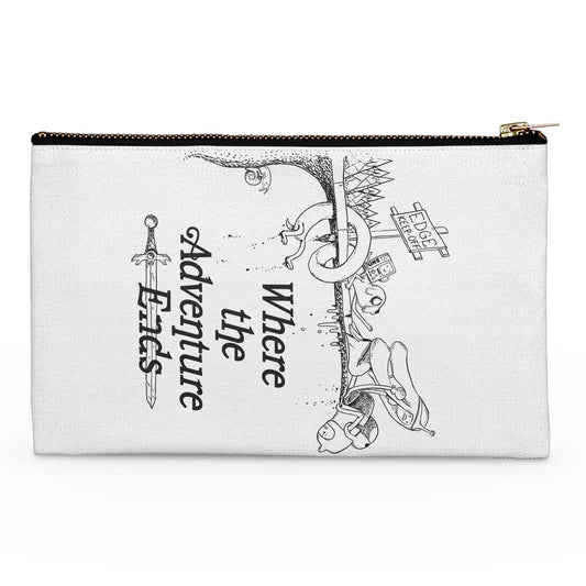 Where the Adventure Ends - Accessory Pouch