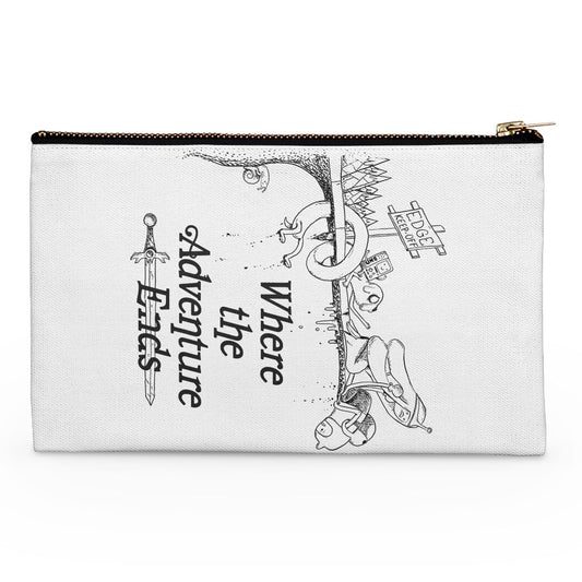 Where the Adventure Ends - Accessory Pouch