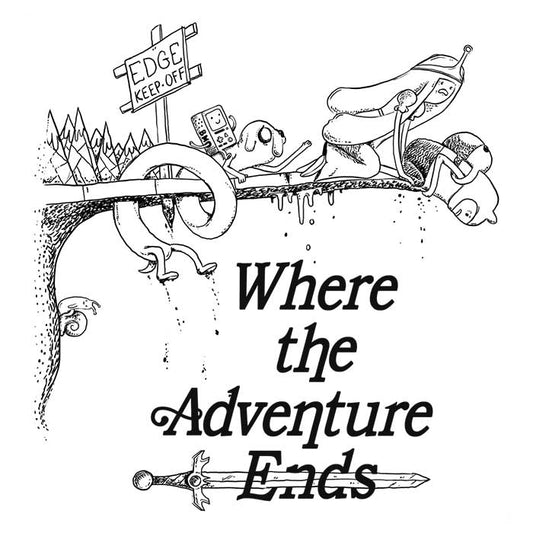 Where the Adventure Ends - Ringer T-Shirt