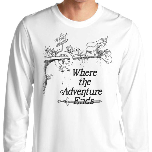Where the Adventure Ends - Long Sleeve T-Shirt