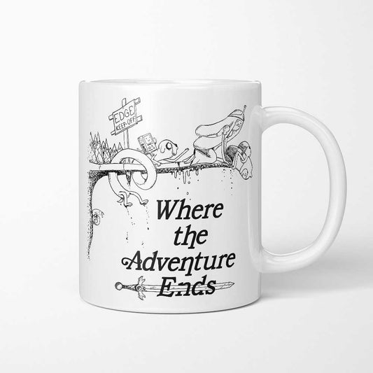 Where the Adventure Ends - Mug