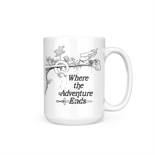 Where the Adventure Ends - Mug