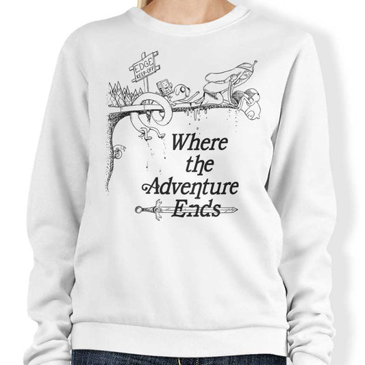 Where the Adventure Ends - Sweatshirt