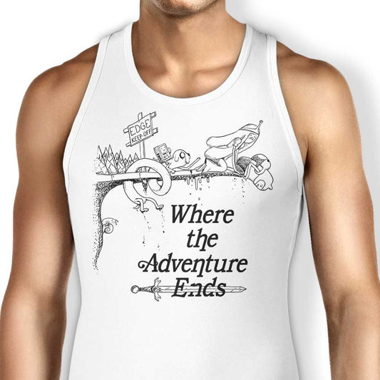 Where the Adventure Ends - Tank Top