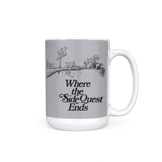 Where the Side Quest Ends - Mug