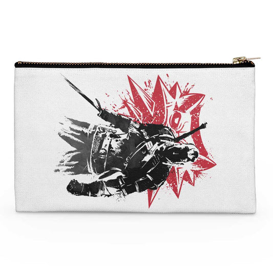 White Wolf Sumi-e - Accessory Pouch