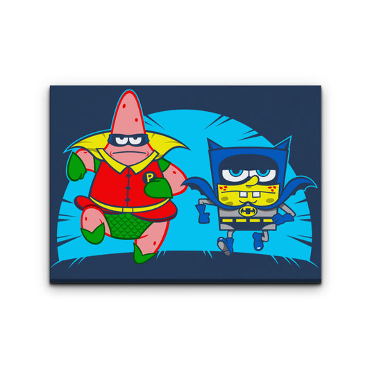 Who Lives In a Batcave Under the Sea? - Canvas Print