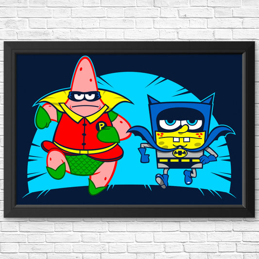 Who Lives In a Batcave Under the Sea? - Posters & Prints
