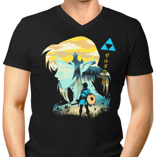 Wild Portrait - Men's V-Neck