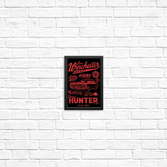 Winchester Garage - Posters & Prints