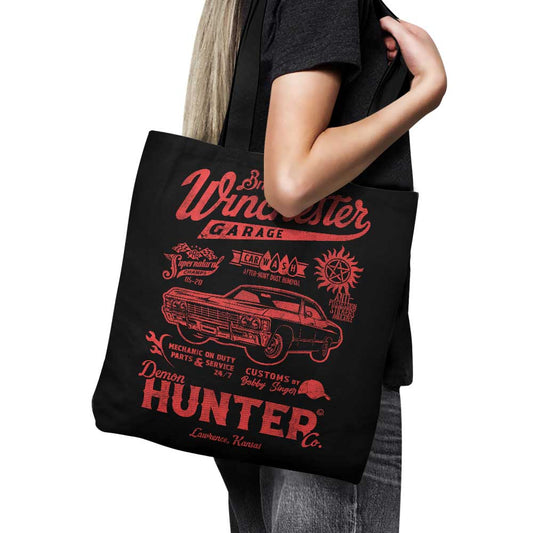 Winchester Garage - Tote Bag