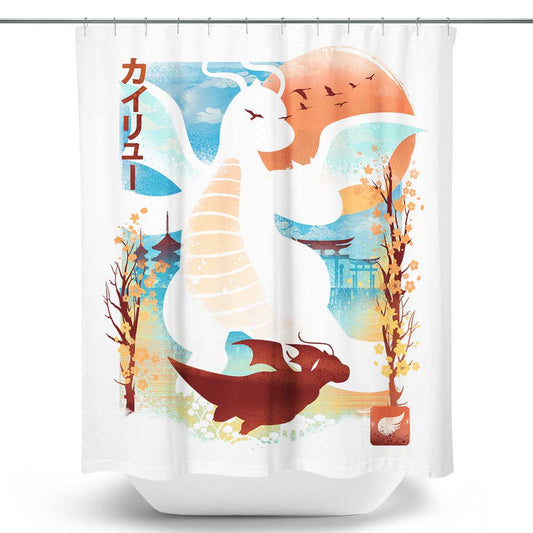 Winds Over Water - Shower Curtain