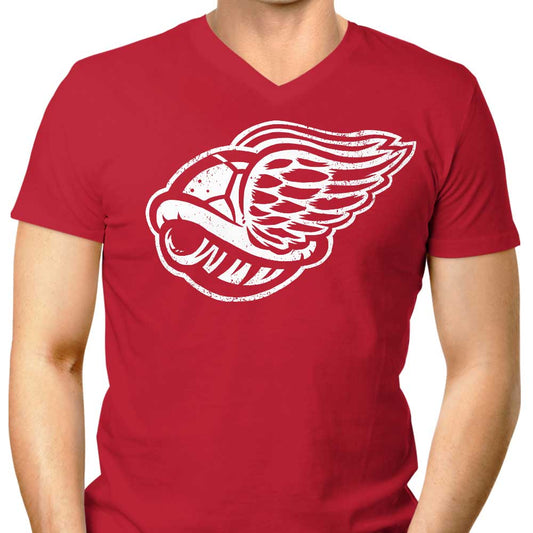 Winged Turtle Shell - Men's V-Neck