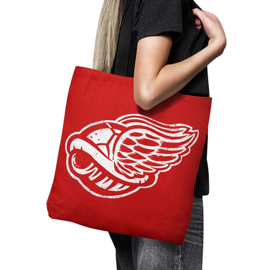 Winged Turtle Shell - Tote Bag