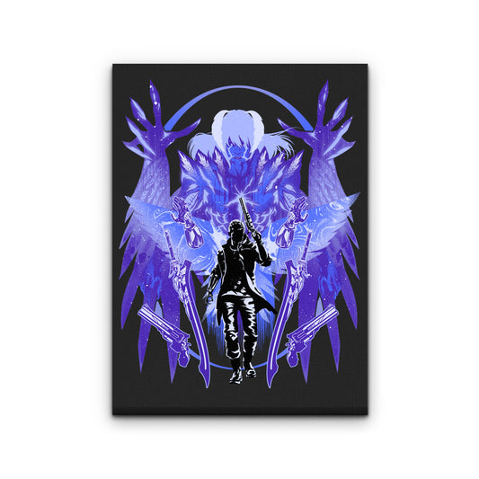 Wings of Judgment - Canvas Print